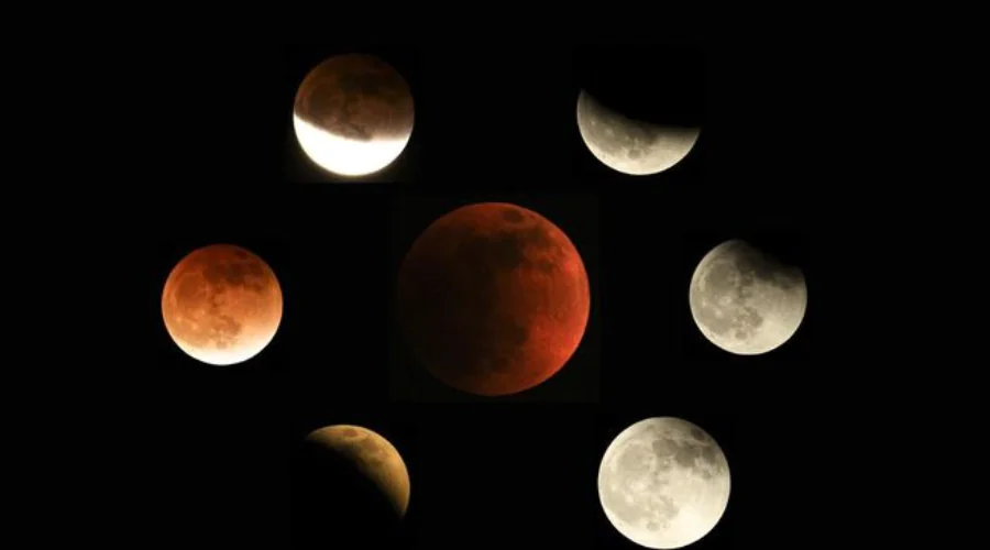 Gambar Artikel This is the Explanation of a Lecturer at UM Surabaya about the Red Moon Blood Moon during a Total Lunar Eclipse