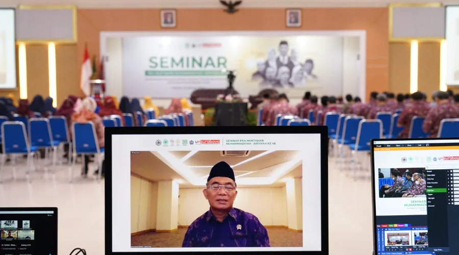 Gambar Berita The Minister of PMK RI Appreciates UM Surabaya as the Al-Maunis Pioneer Campus